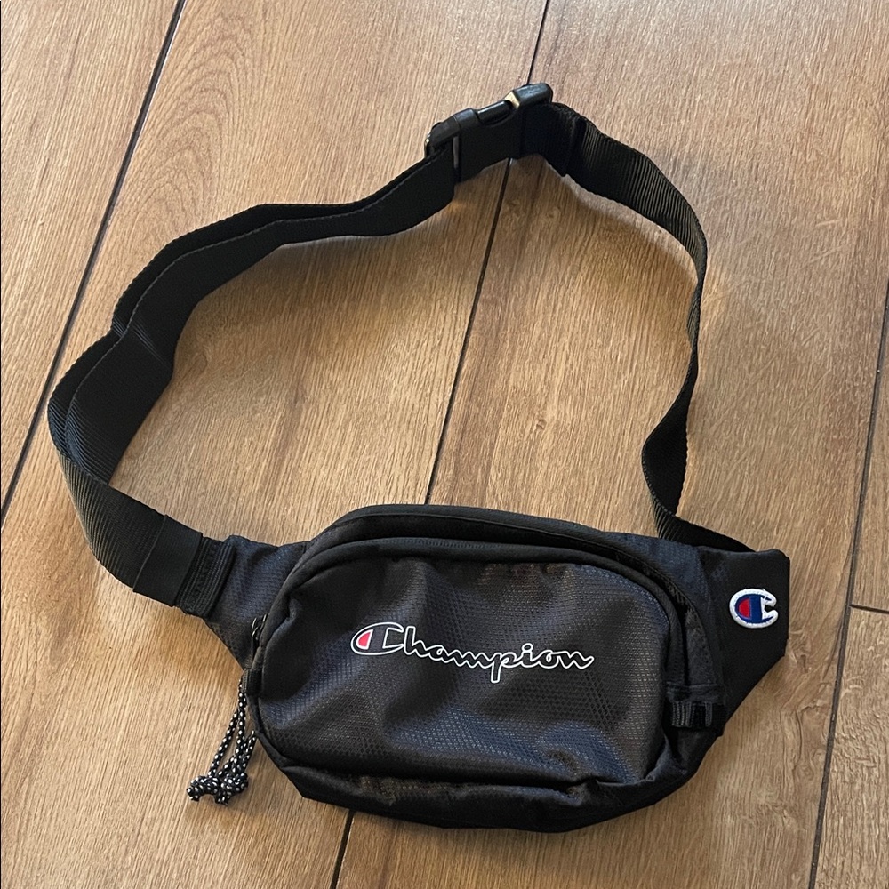Champion Black Belt Bag with Logo